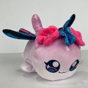Aphmau MeeMeows Litter 2 Mystery Surprise Plush 6" Purple Butterfly Fairy Cat
